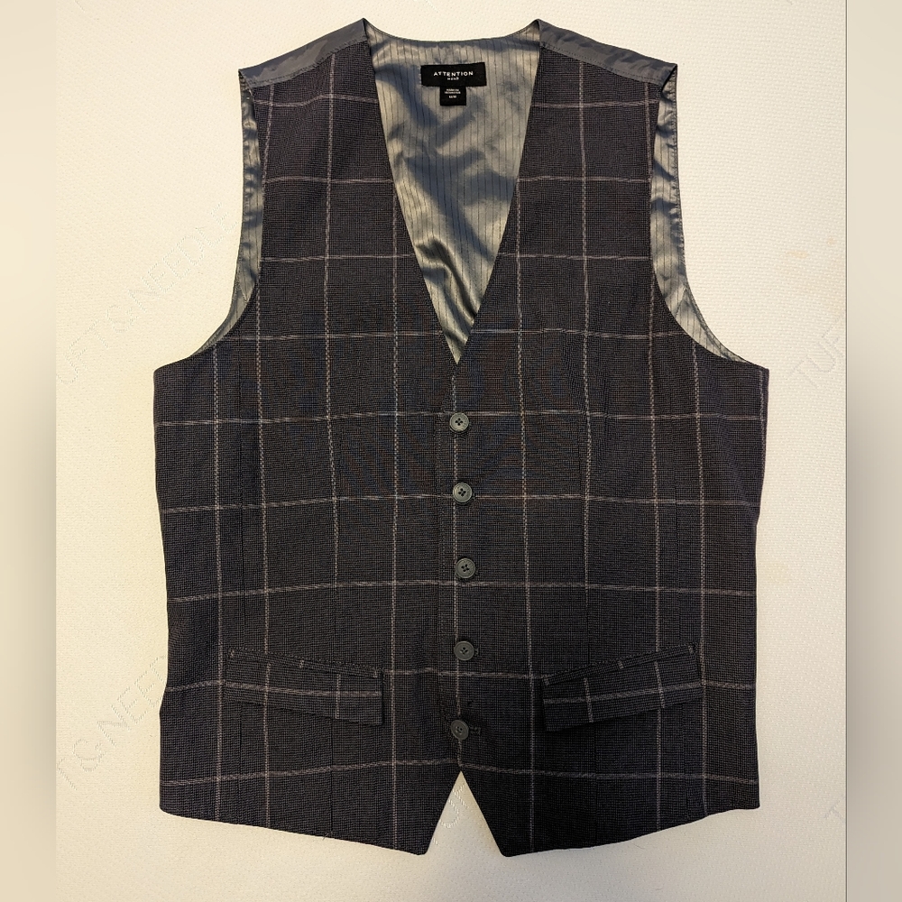 Formal Vest, Medium, Gray